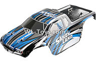 PXtoys 9300 Spare parts-23-01 RC Car shell,rc truck canopy shell-Blue,PXtoys 9300 RC Car Parts,PXtoys 9300 RC Truck Spare parts Accessories,1:18 4WD High Speed Buggy Parts