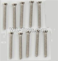 PXtoys 9301 Spare parts P88001 Round Head screws(10pcs)-2.3x15mm,PXtoys 9301 RC Car Parts,PXtoys 9301 RC Truck Spare parts Accessories,1:18 4WD High Speed Buggy Parts