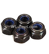 PXtoys 9301 Spare parts P88021 M3 Anti loose nut(4pcs),PXtoys 9301 RC Car Parts,PXtoys 9301 RC Truck Spare parts Accessories,1:18 4WD High Speed Buggy Parts