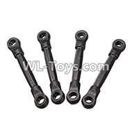 PXtoys 9301 Spare parts-04 Anti-Shock Absorber Link-4cm in Length(4pcs),PXtoys 9301 RC Car Parts,PXtoys 9301 RC Truck Spare parts Accessories,1:18 4WD High Speed Buggy Parts