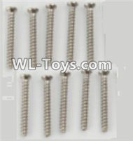 PXtoys 9302 Spare parts P88001 Round Head screws(10pcs)-2.3x15mm,PXtoys 9302 RC Car Parts,PXtoys 9302 RC Truck Spare parts Accessories,1:18 4WD High Speed Buggy Parts