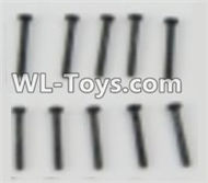 PXtoys 9302 Spare parts P88002 Round Head screws(10pcs)-1.8x14mm,PXtoys 9302 RC Car Parts,PXtoys 9302 RC Truck Spare parts Accessories,1:18 4WD High Speed Buggy Parts