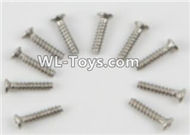 PXtoys 9302 Spare parts P88007 Flat head screws(10pcs)-2.3x10mm,PXtoys 9302 RC Car Parts,PXtoys 9302 RC Truck Spare parts Accessories,1:18 4WD High Speed Buggy Parts