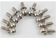 PXtoys 9302 Spare parts P88010 1.5 Ball head(10pcs),PXtoys 9302 RC Car Parts,PXtoys 9302 RC Truck Spare parts Accessories,1:18 4WD High Speed Buggy Parts