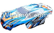 PXtoys 9302 Spare parts-23-01 RC Car shell,rc truck canopy shell-Blue,PXtoys 9302 RC Car Parts,PXtoys 9302 RC Truck Spare parts Accessories,1:18 4WD High Speed Buggy Parts