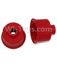 REMO HOBBY 1025 Parts-04-02 RP2014 Differential shell(2pcs)-Red,REMO HOBBY 1025 Rc Car Spare Parts Replacement Accessories,1021 1:10 Scale BRUSHED RC Racing Truck Parts rc off-road car Parts,Truck Car Parts