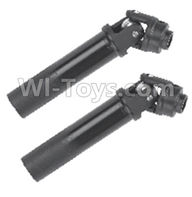 REMO HOBBY 1021 Parts-10-01 P2018 the Drive shaft tube(2 set)-Black,REMO HOBBY 1021 Rc Car Spare Parts Replacement Accessories,1021 1:10 Scale BRUSHED RC Racing Truck Parts rc off-road car Parts,Truck Car Parts