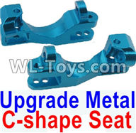REMO HOBBY 1021 1025 Parts-101-03 Upgrade Metal C-shape Seat(2pcs)-Blue,REMO HOBBY 1021 Rc Car Spare Parts Replacement Accessories,1021 1:10 Scale BRUSHED RC Racing Truck Parts rc off-road car Parts,Truck Car Parts