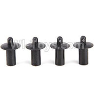 REMO HOBBY 1025 Parts-19-01 P2026 Car shell pillar(4pcs)-Black,REMO HOBBY 1025 Rc Car Spare Parts Replacement Accessories,1021 1:10 Scale BRUSHED RC Racing Truck Parts rc off-road car Parts,Truck Car Parts