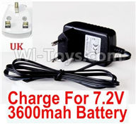 REMO HOBBY 1021 Parts-50-06 E9291 8.4v 500mah Charger(United Kingdom Version Plug)-For 7.2V 3600MAH Battery,REMO HOBBY 1021 Rc Car Spare Parts Replacement Accessories,1021 1:10 Scale BRUSHED RC Racing Truck Parts rc off-road car Parts,Truck Car Parts