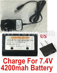 REMO HOBBY 1021 Parts-51-02 E9391 7.4V LI-ION Charger and Balance chager(USA Version Plug),REMO HOBBY 1021 Rc Car Spare Parts Replacement Accessories,1021 1:10 Scale BRUSHED RC Racing Truck Parts rc off-road car Parts,Truck Car Parts