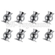 REMO HOBBY 1021 Parts-77 M5311 Ball head(8pcs)-5.75x8.2mm,REMO HOBBY 1021 Rc Car Spare Parts Replacement Accessories,1021 1:10 Scale BRUSHED RC Racing Truck Parts rc off-road car Parts,Truck Car Parts