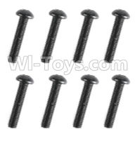 REMO HOBBY 1021 Parts-89-07 F5207 Inner-Hexagon haft-round head screws(8pcs)-M3X20mm,REMO HOBBY 1021 Rc Car Spare Parts Replacement Accessories,1021 1:10 Scale BRUSHED RC Racing Truck Parts rc off-road car Parts,Truck Car Parts