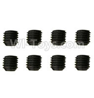 REMO HOBBY 1021 Parts-90-04 F5228 Hexagon socket screws(8pcs)-M3x3mm,REMO HOBBY 1021 Rc Car Spare Parts Replacement Accessories,1021 1:10 Scale BRUSHED RC Racing Truck Parts rc off-road car Parts,Truck Car Parts