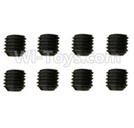 REMO HOBBY 1025 Parts-90-05 F5229 Hexagon socket screws(8pcs)-M4x4mm,REMO HOBBY 1025 Rc Car Spare Parts Replacement Accessories,1021 1:10 Scale BRUSHED RC Racing Truck Parts rc off-road car Parts,Truck Car Parts