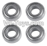 REMO HOBBY 1072 Parts-06 B5502 Rolling bearings(4pcs)-5X11X4mm,REMO HOBBY 1072 Rc Car Spare Parts Replacement Accessories,1072 1:10 Scale BRUSHED ROCK CRAWLER Parts rc Climbing car Parts,Truck Car Parts
