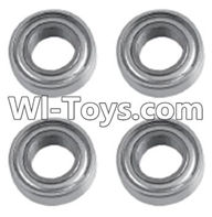 REMO HOBBY 1072 Parts-07 B5503 Rolling bearings(4pcs)-6X12X4mm,REMO HOBBY 1072 Rc Car Spare Parts Replacement Accessories,1072 1:10 Scale BRUSHED ROCK CRAWLER Parts rc Climbing car Parts,Truck Car Parts