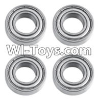 REMO HOBBY 1072 Parts-08 B5504 Rolling bearings(4pcs)-8X16X5mm,REMO HOBBY 1072 Rc Car Spare Parts Replacement Accessories,1072 1:10 Scale BRUSHED ROCK CRAWLER Parts rc Climbing car Parts,Truck Car Parts