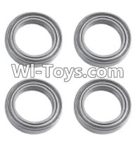 REMO HOBBY 1072 Parts-10 B5506 Rolling bearings(4pcs)-12X18X4mm,REMO HOBBY 1072 Rc Car Spare Parts Replacement Accessories,1072 1:10 Scale BRUSHED ROCK CRAWLER Parts rc Climbing car Parts,Truck Car Parts
