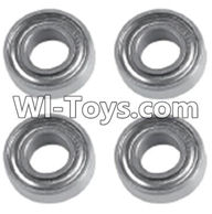 REMO HOBBY 1072 Parts-11 B5507 Rolling bearings(4pcs)-5X10X4mm,REMO HOBBY 1072 Rc Car Spare Parts Replacement Accessories,1072 1:10 Scale BRUSHED ROCK CRAWLER Parts rc Climbing car Parts,Truck Car Parts