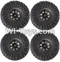 REMO HOBBY 1072 Parts-22-01 P7978 Whole wheel assembly(4 set),REMO HOBBY 1072 Rc Car Spare Parts Replacement Accessories,1072 1:10 Scale BRUSHED ROCK CRAWLER Parts rc Climbing car Parts,Truck Car Parts