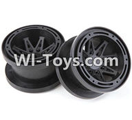 REMO HOBBY 1072 Parts-23 P7115 Wheel hub(2pcs)-Not include the tire lether,REMO HOBBY 1072 Rc Car Spare Parts Replacement Accessories,1072 1:10 Scale BRUSHED ROCK CRAWLER Parts rc Climbing car Parts,Truck Car Parts