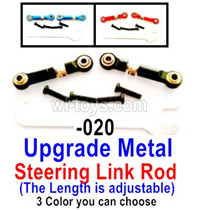SG 1604 SG1604 Upgrade Metal Steering Link Rod. SG1604-020.Total 3 Color you can choose. SG 1604 SG1604 Parts, SG 1/16 Car Parts.