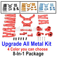 SG 1603 SG1603 Upgrade All Metalkit.8-In-1 Package.Total 4 Color you can choose.SG 1603 SG1603 Parts, SG 1/16 Car Parts.