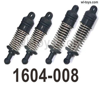 SG 1604 SG1604 Shock Absorber Damper.1604-009-Total 4 Set. SG 1604 SG1604 Parts, SG 1/16 Car Parts.