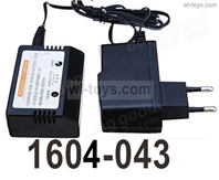 SG 1604 SG1604 Upgrade charger and balance charger. It can directly charge on the socket. SG 1604 SG1604 Parts, SG 1/16 Car Parts.