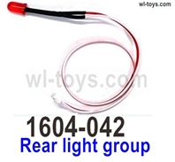 SG 1604 SG1604 Rear light group-1604-042. SG 1604 SG1604 Parts, SG 1/16 Car Parts.