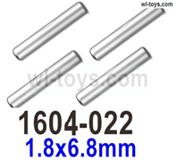 SG 1604 SG1604 Optical axis-1604-022-1.8X6.8mm-4pcs. SG 1604 SG1604 Parts, SG 1/16 Car Parts.