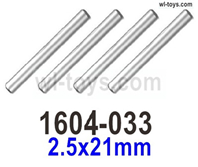 SG 1604 SG1604 Optical axis-1604-033-2.5x21mm-4pcs. SG 1604 SG1604 Parts, SG 1/16 Car Parts.