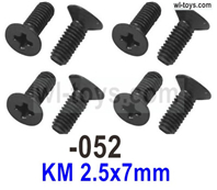 SG 1604 SG1604 Countersunk screws.1604-052.KM 2.5x7mm. SG 1604 SG1604 Parts, SG 1/16 Car Parts.