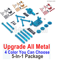 SG 2801 SG2801 Upgrade Metal Parts.All Metal Kit.5-in-1 Package.SG 1/28 Upgrade Crawler tuning Accessories.