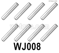 SG 2801 SG2801 Parts WJ008 Optical axis,Optical shaft.The size is 1.5x6mm.Total 8pcs.SG 1/28 Car Parts.