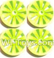 Subotech BG1504 Big Wheel Hub(4pcs)-Green-(Not include the Trie Lether),Subotech BG1504 RC Car Spare parts Accessories,1:16 2WD BG1504 RC Racing Car parts,High Speed Drifting Buggy Parts