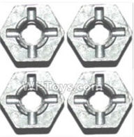 SuBotech BG1506 H15061303 Hexagonal round seat(4pcs),Subotech BG1506 RC Car Spare parts Accessories,1:12 4WD BG1506 RC Racing Car parts,High Speed Drifting Buggy Parts