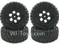 SuBotech BG1506 BG1506 BG1507 CJ0002 Whole Wheel unit(4pcs),Subotech BG1506 RC Car Spare parts Accessories,1:12 4WD BG1506 RC Racing Car parts,High Speed Drifting Buggy Parts