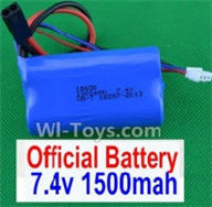 SuBotech BG1506 DZDC01 7.4V 1500MAH Battery(1pcs),Subotech BG1506 RC Car Spare parts Accessories,1:12 4WD BG1506 RC Racing Car parts,High Speed Drifting Buggy Parts