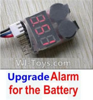 SuBotech BG1506 Upgrade Alarm for the Battery,Can test whether your battery has enouth power(50M distance you can hear the voice),Subotech BG1506 RC Car Spare parts Accessories,1:12 4WD BG1506 RC Racing Car parts,High Speed Drifting
