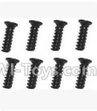 SuBotech BG1506 WLS010 Flat Head M2.6X10KB,Subotech BG1506 RC Car Spare parts Accessories,1:12 4WD BG1506 RC Racing Car parts,High Speed Drifting Buggy Parts