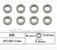SuBotech BG1506 WZC002 Ball bearing(8pcs)-5X9X3MM,Subotech BG1506 RC Car Spare parts Accessories,1:12 4WD BG1506 RC Racing Car parts,High Speed Drifting Buggy Parts