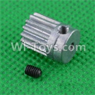 SuBotech BG1507 H15061304 Small Motor Gear,Subotech BG1507 RC Car Spare parts Accessories,1:12 4WD BG1507 RC Racing Car parts,High Speed Drifting Buggy Parts