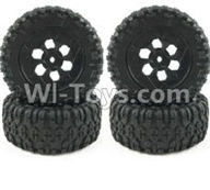 SuBotech BG1507 BG1507 CJ0002 Whole Wheel unit(4pcs),Subotech BG1507 RC Car Spare parts Accessories,1:12 4WD BG1507 RC Racing Car parts,High Speed Drifting Buggy Parts
