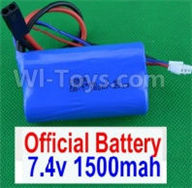 SuBotech BG1507 DZDC01 7.4V 1500MAH Battery(1pcs),Subotech BG1507 RC Car Spare parts Accessories,1:12 4WD BG1507 RC Racing Car parts,High Speed Drifting Buggy Parts