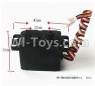 SuBotech BG1507 DZDJ02 Servo,Subotech BG1507 RC Car Spare parts Accessories,1:12 4WD BG1507 RC Racing Car parts,High Speed Drifting Buggy Parts