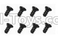 SuBotech BG1507 WLS001 Flat head screws(8pcs)-M2.0X4,Subotech BG1507 RC Car Spare parts Accessories,1:12 4WD BG1507 RC Racing Car parts,High Speed Drifting Buggy Parts