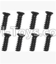 SuBotech BG1507 WLS010 Flat Head M2.6X10KB,Subotech BG1507 RC Car Spare parts Accessories,1:12 4WD BG1507 RC Racing Car parts,High Speed Drifting Buggy Parts