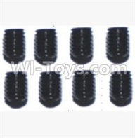 SuBotech BG1507 WLS017 Hexagon Socket Screws(8pcs)-3X4,Subotech BG1507 RC Car Spare parts Accessories,1:12 4WD BG1507 RC Racing Car parts,High Speed Drifting Buggy Parts
